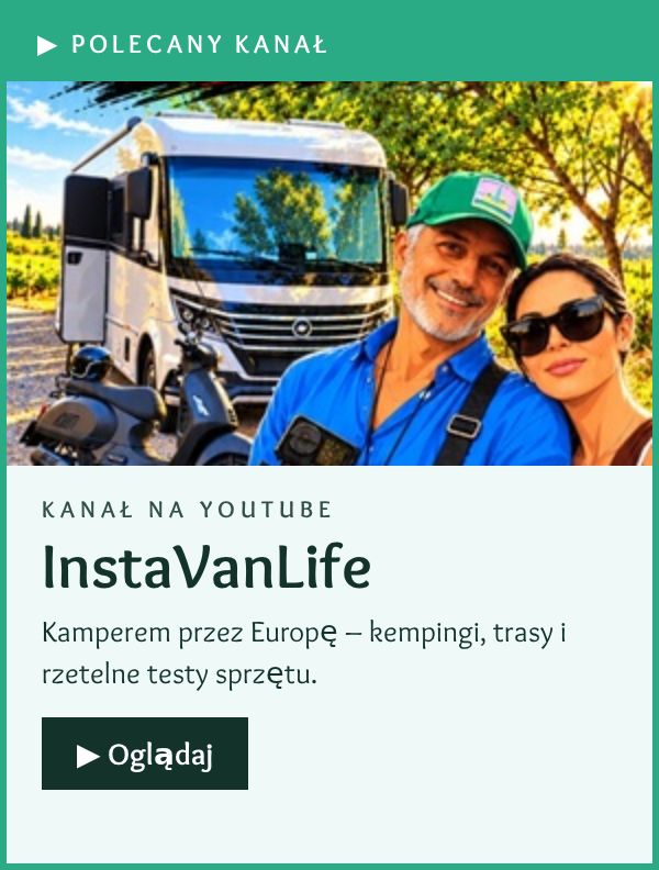 InstaVanLife – kanał o podróżach kamperem na YouTube